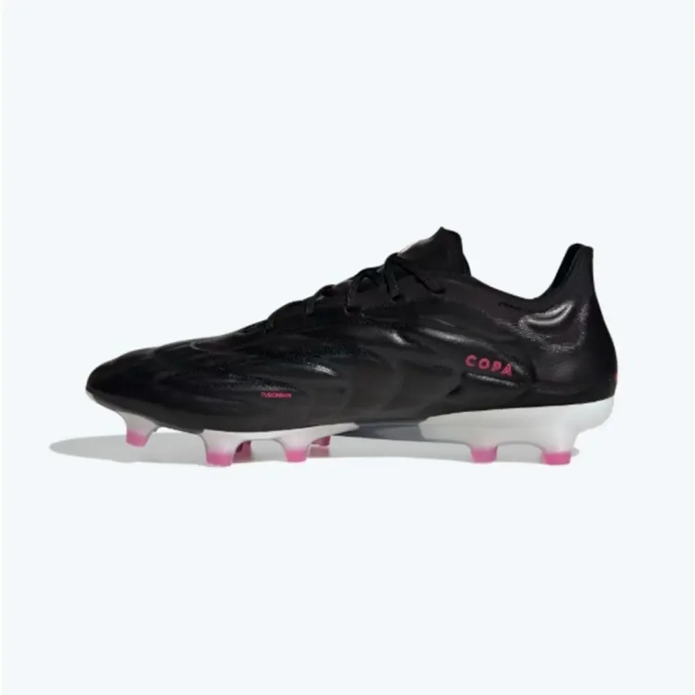 Adidas Unisex Core Black Pink 2 Copa Pure.1 Firm Ground Boots Size M 9.5 W 10.5